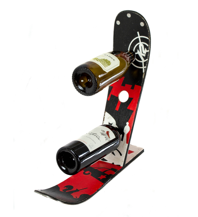 Ski Wine Bottle Holder